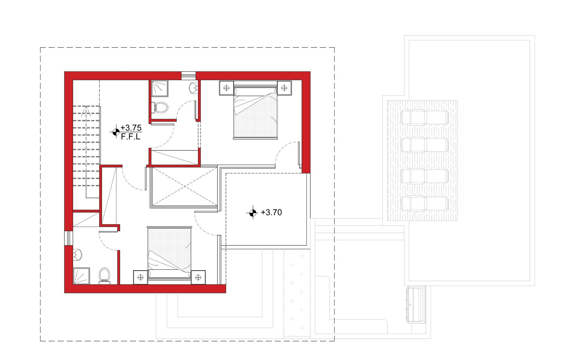 Umm Al-Amad Farmhouses First Floor Plan