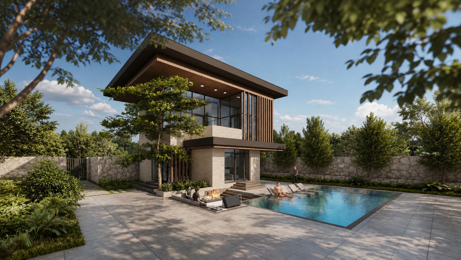 Umm Al-Amad Farmhouses view 1